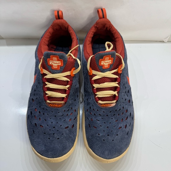 Nike Free Run 5.0 Trail Running Shoes Thunder Blue CW5814-400 Men size 10.5 READ - Picture 4 of 10